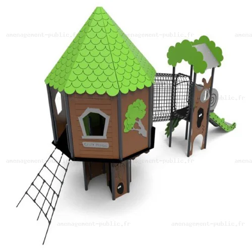 Forêt de Cabanes Perchées 2 Tours